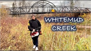 Fishing near Whitemud Creek - Edmonton, Canada