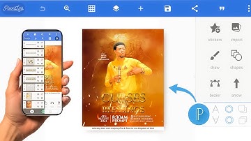 Maak een professionele kerkflyer met PixelLab