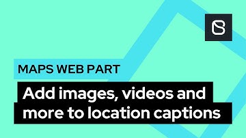 Add images, videos and more to location captions in your SharePoint/Office 365 maps | Maps Web Part
