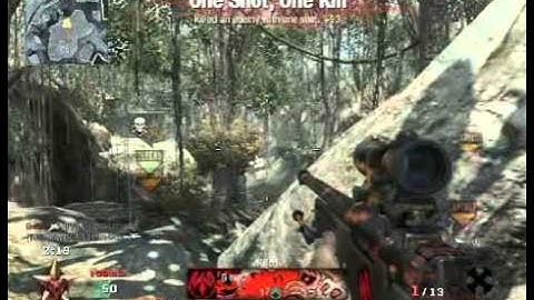 Black Ops Best. No Scope. Ever.