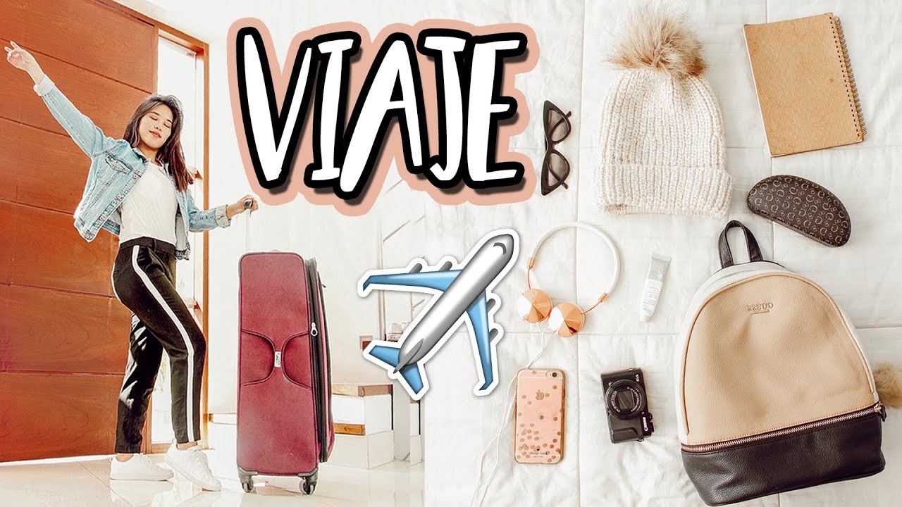 CÓMO ALISTAR TU MALETA + ESENCIALES DE VIAJE | TIPS DE ORGANIZACIÓN