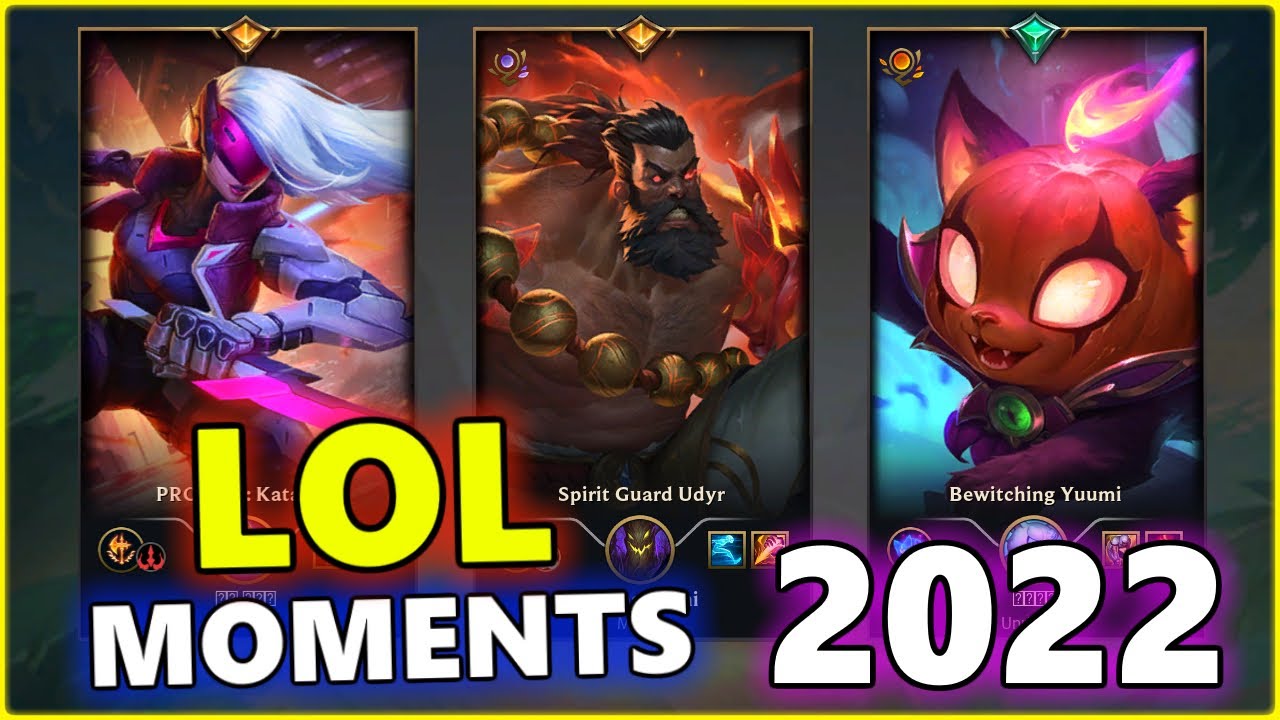 LOL FUN Moments 2022 (1v5, Pentakill, Udyr, Outplays, Vayne) 