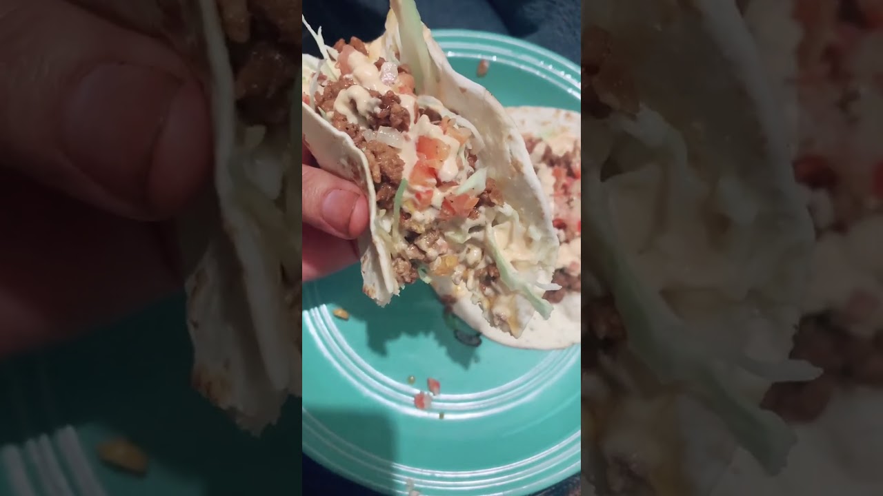 Delicious Homemade Tacos Ready to Enjoy