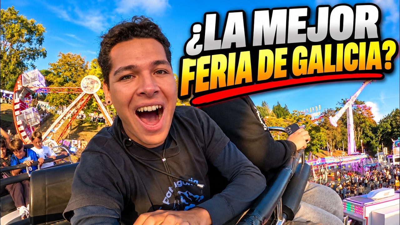 ¡HAGO MI PRIMERA FERIA EN GALICIA Y ES INCREÍBLE! | Feria de San Froilán LUGO 2026