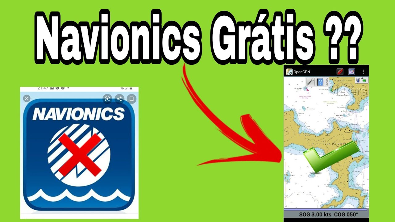 ⁣Como instalar cartas náuticas no OpenCpn  no celular - Navionics Gratis - #15