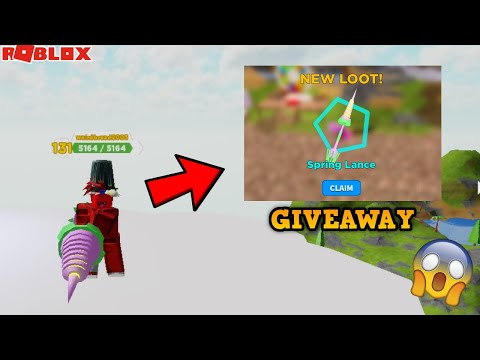 HOW TO WIN A SPRING LANCE! *EASTER EVENT ITEM GIVEAWAY* (ROBLOX TREASURE QUEST ULTIMATE GIVEAWAY)