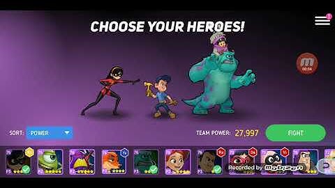 Disney Heroes Battle Mode Chapter 10 Complete SAMBUNG