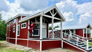 READY TO MOVE INTO Tiny Home W/Porch, Skirting & Gravel Pad