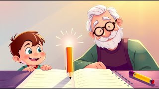 “The Pencil’s Lesson | Short Moral Story in English | Bedtime Stories for Kids”