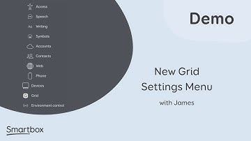 New Grid Settings Menu