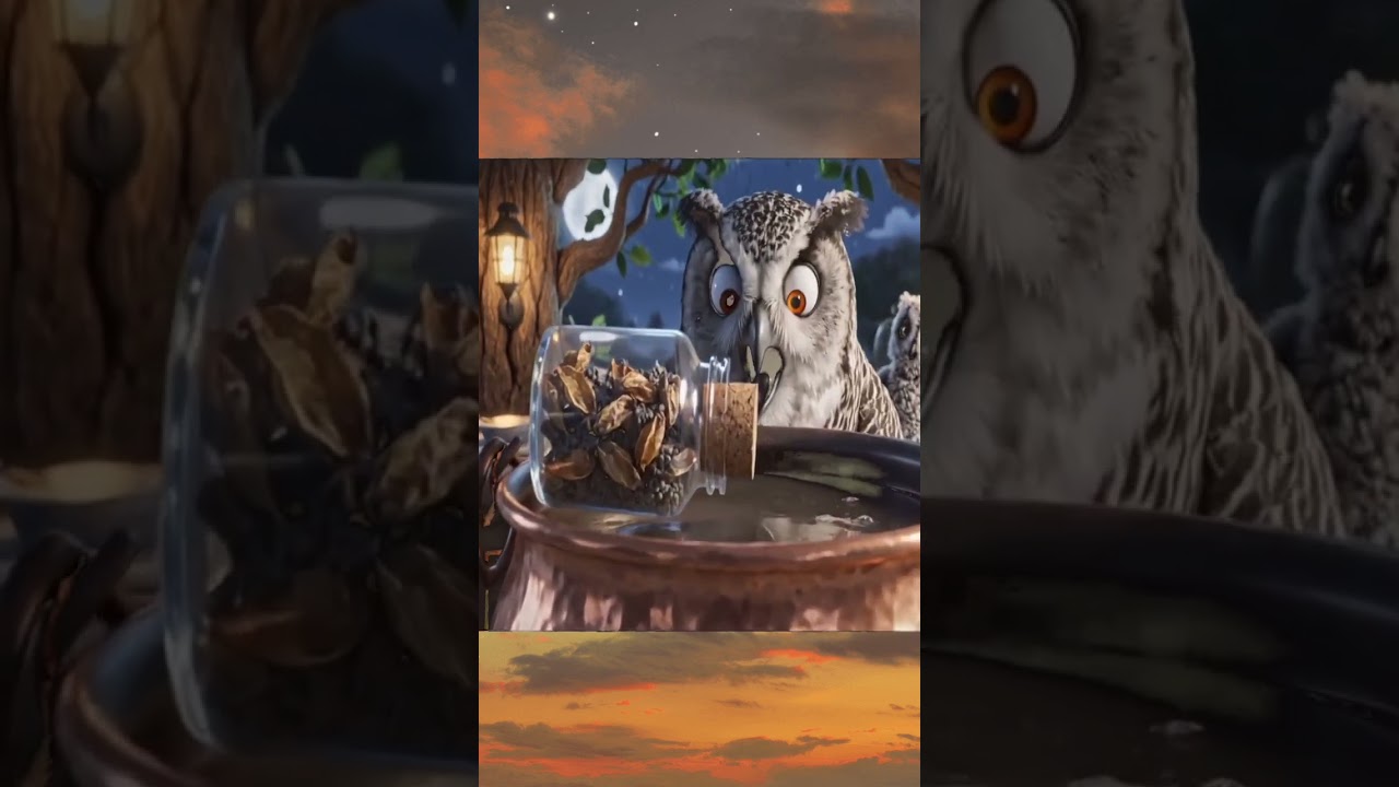 Kids Videos - Owl Café Story Time 🦉✨ Fun Animal Adventure for Kids | FULL MOVIE 2025