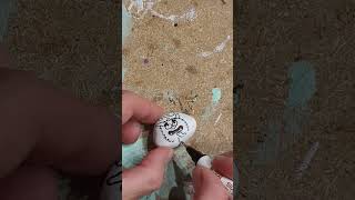 Hacki Backi Stein bemalen Teil 2 #bastelnmitkindern #steinebemalen #diy