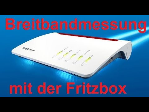 Breitbandmessung. Mit der Fritzbox Upload und Download direkt messen – ohne Speedtest.