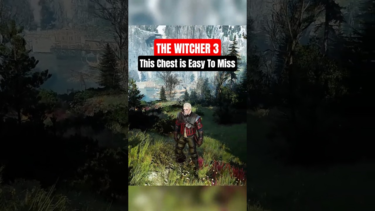 Этот сундук так легко пропустить – Ведьмак 3 