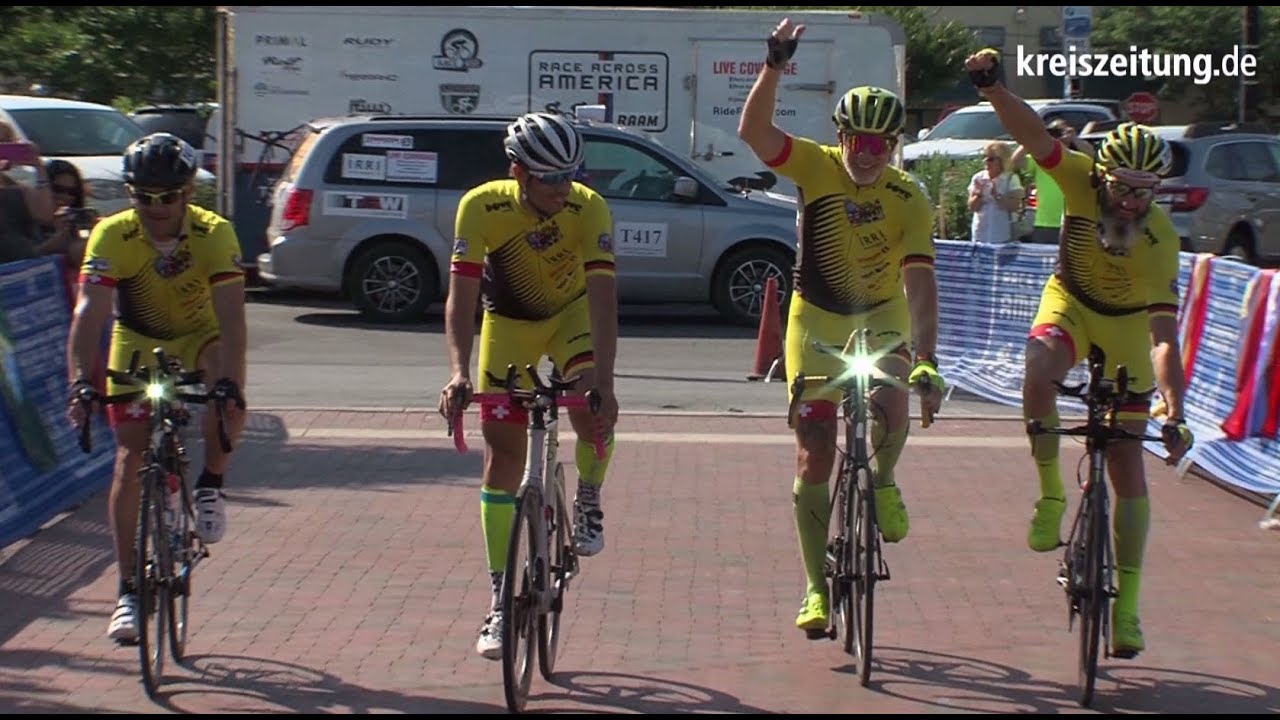 Bremer André Kastenbein beim Radrennen Race Across America 2019
