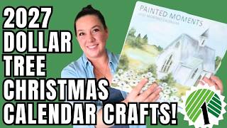 Dollar Store Christmas Calendar Page Crafts