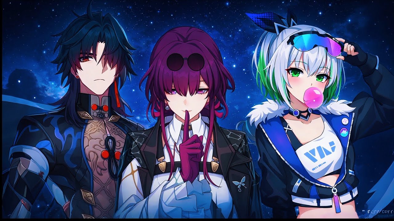 Quem são os Caçadores os Caçadores de stellaron KAFKA e BLADE | Fortnite X HSR