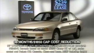 1990's *TOYOTA*(TM) *CAMRY*(TM) TV Commercial