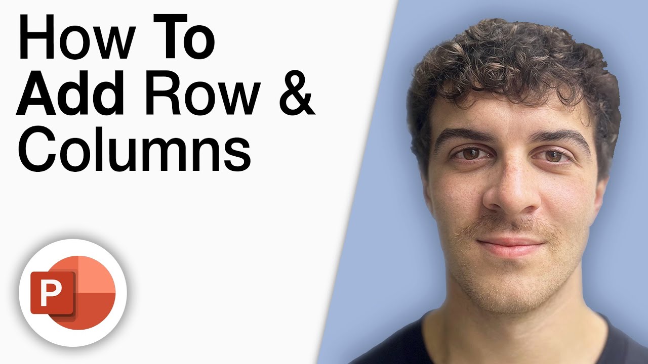 How To Add Row and Columns in Powerpoint Table [2025 Full Guide] - YouTube