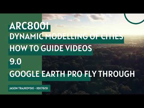 9.0 Google Earth Pro Fly Through