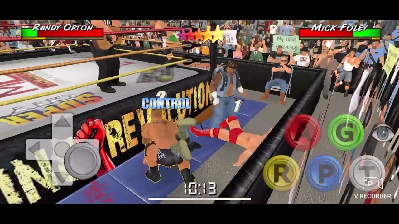 (Reupload) D.I.W Friday Night Smackdown: Mick Foley & the Hart Foundation v Evolution Tag Team Match