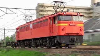 JR貨物 EF200-15号機+補機EF67 2号機 貨物列車2074レ 天神川→向洋 2011.5