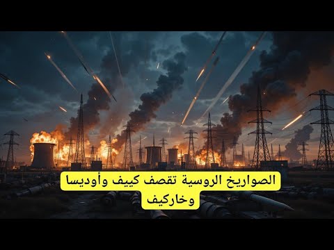 ضربات روسية كثيفة على كييف وأوديسا وخاركيف ورد أوكراني الحرب الروسية الأوكرانية