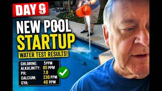 **One Bad Water Reading Can RUIN a New Pool Finish… Day 9 Results**