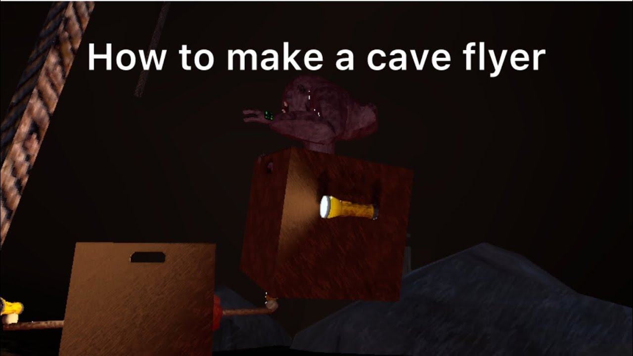 How to make a cave flyer