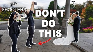 7 Mistakes New Wedding Photographer Second Shooters Make