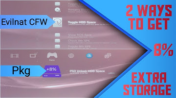 2 Ways To Unlocking HDD Space On PS3 CFW & Hen#ps3