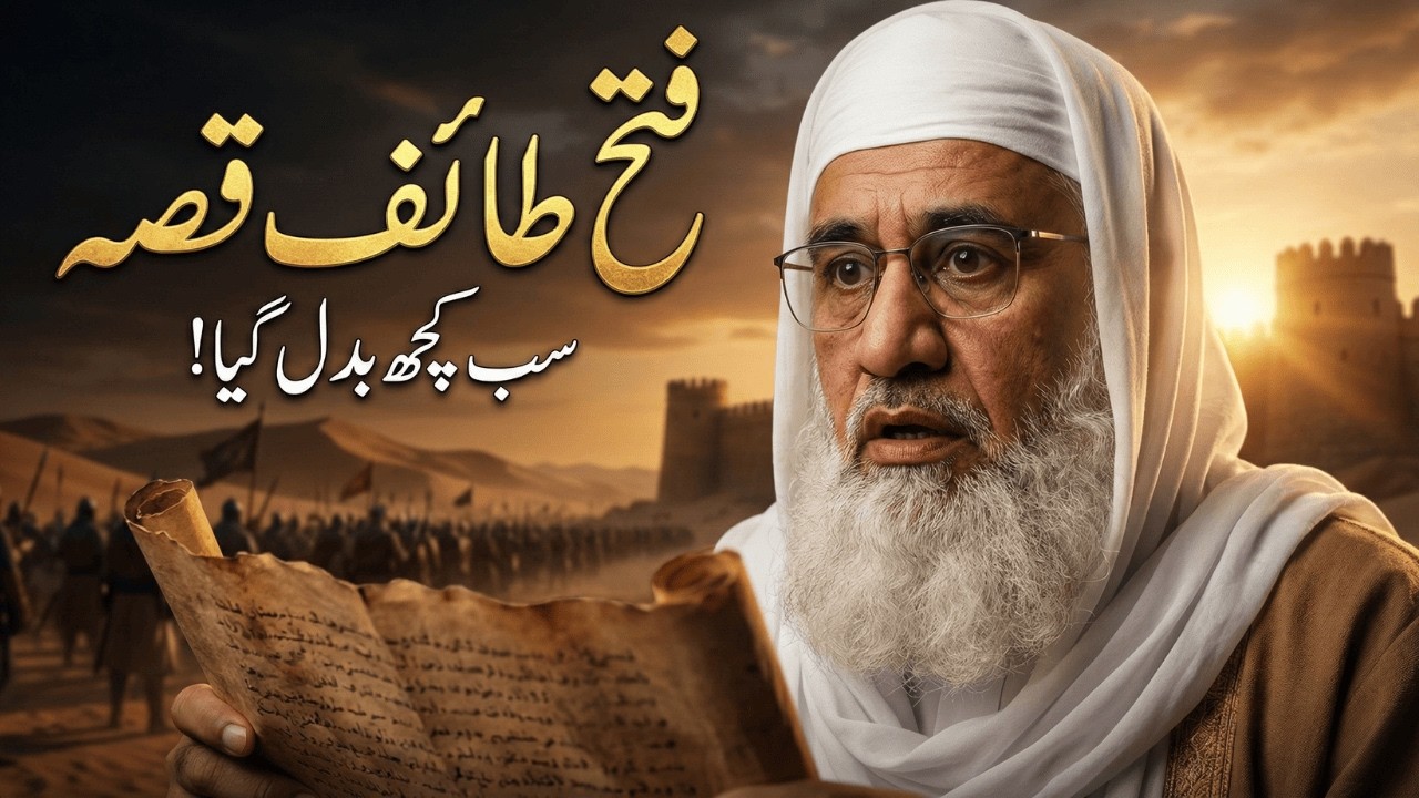 Fatah Taif Qissa | Ghazwa Taif Waqia Pura Haqiqat | Islami Tarikh Ke Azeem Fatah