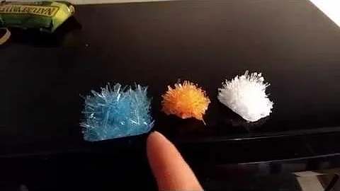 Crystal Growing Experiment
