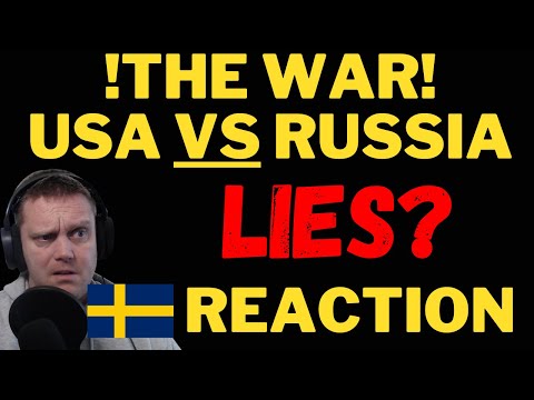 A Swede reacts to USA vs Russia - Who would win, and HOW  (The Infographics Show Reaction)