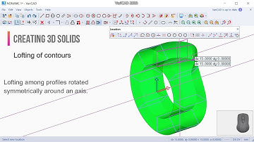 VariCAD – Lofting among multiple contours