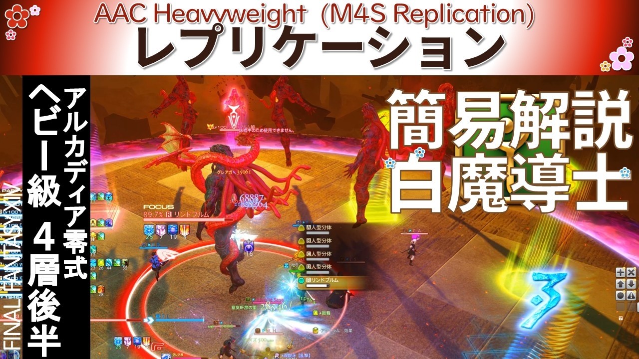 【予習・復習用】　レプリケーション　簡易解説　反復練習　|　アルカディア零式ヘビー級４層（後半）　ゲーム８