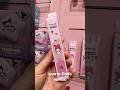 new #mymelody #sanrio #kawaii #cute #mini #shorts #pink #makeup #lipgloss #travel #beauty #fyp