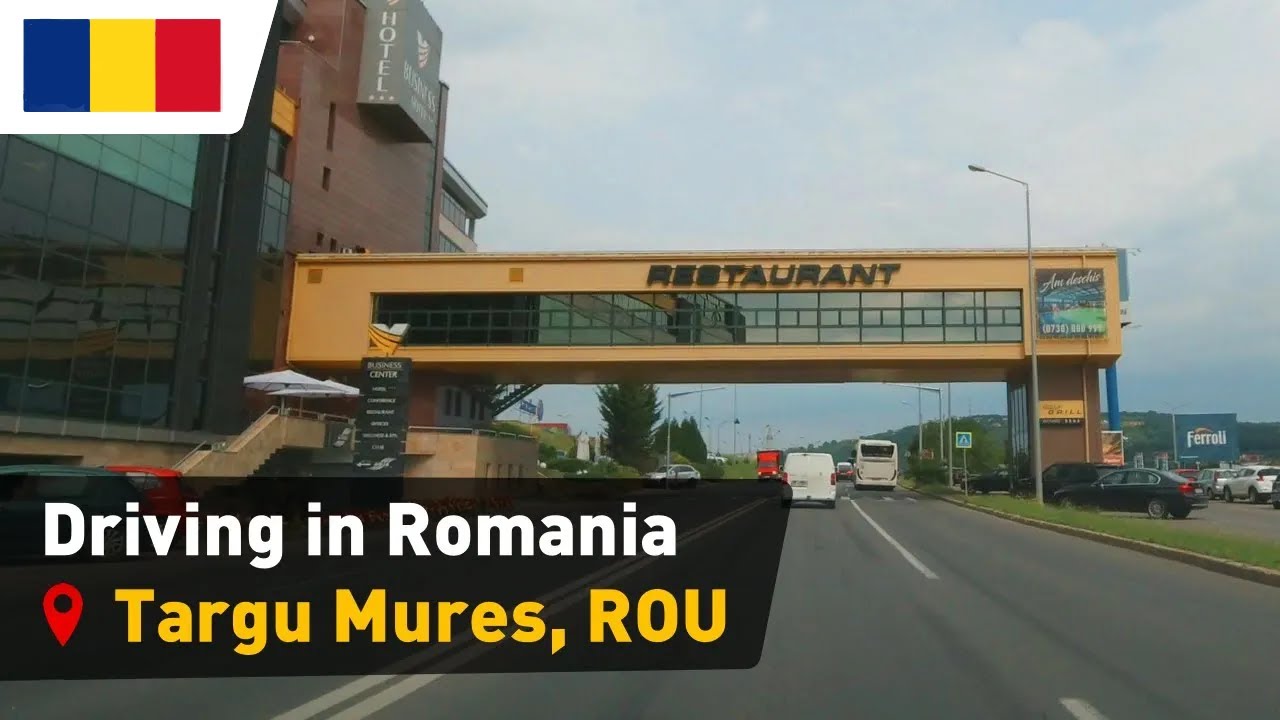 🔴 Romania • Târgu Mureş 🇷🇴【1080p HD】• Driving in Targu Mures / Marosvásárhely