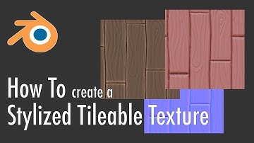 How to create a Stylized Tileable Texture in Blender 2.8 (Normal + Diffuse)
