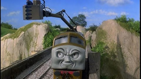 Thomas and the Magic Railroad sound effects: Diesel 10 threatens Mr. C.