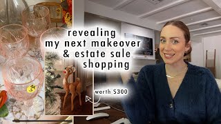 revealing my next makeover project & estate sale shopping | XO, MaCenna Vlogs