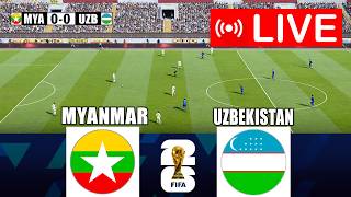   Myanmar Vs Uzbekistan  Friendly International Women 2026   Match Efootball Gameplay