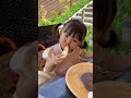 パンが美味しい👼🏻 #赤ちゃんのいる生活 #あかちゃんのいる生活 #アンパンマン #もぐもぐタイム #short #グランピング #BBQ 朝食