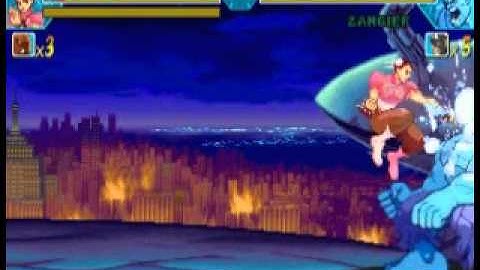 MvC1 - Chun-Li Air-Dash Infinite Tutorial