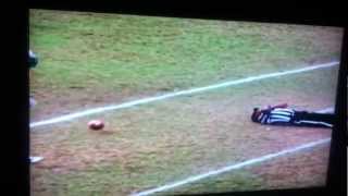 Referee Drilled in face with football, Suffers Broken Nose by keable16 22,300 views 11 years ago 48 seconds