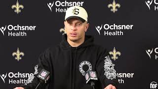 Saints QB Spencer Rattler on loss to Green Bay on MNF
