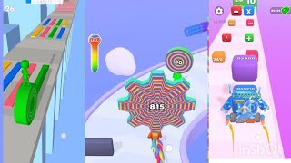 layer roll vs level up Numbers vs layer man #color #layerman #layerman3d #layers #runner #iosgames