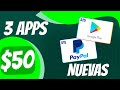 3 Apps para GANAR DINERO en PayPal y Google Play 2020 🤩APPS para Ganar DINERO ¡GRATIS! ANDROID Y IOS