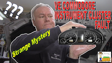 VE Commodore Instrument Cluster Failure