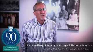 MNLA Celebrates 90 Years: Steve Hedberg, Hedberg Landscape & Masonry Supplies